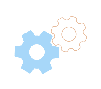 Backtesting Gears Icon